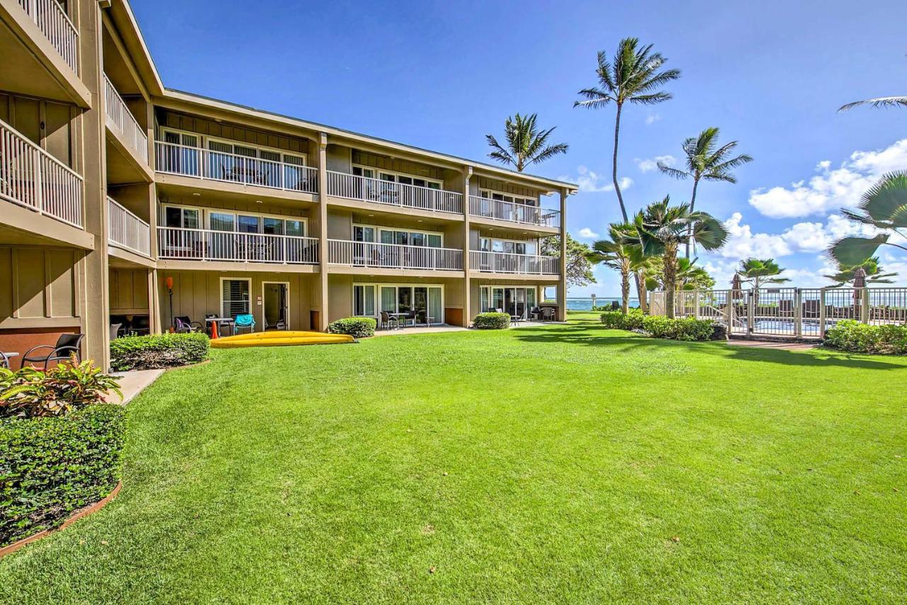Waipouli Beachfront Condo With Balcony And Ocean Views 카파 외부 사진